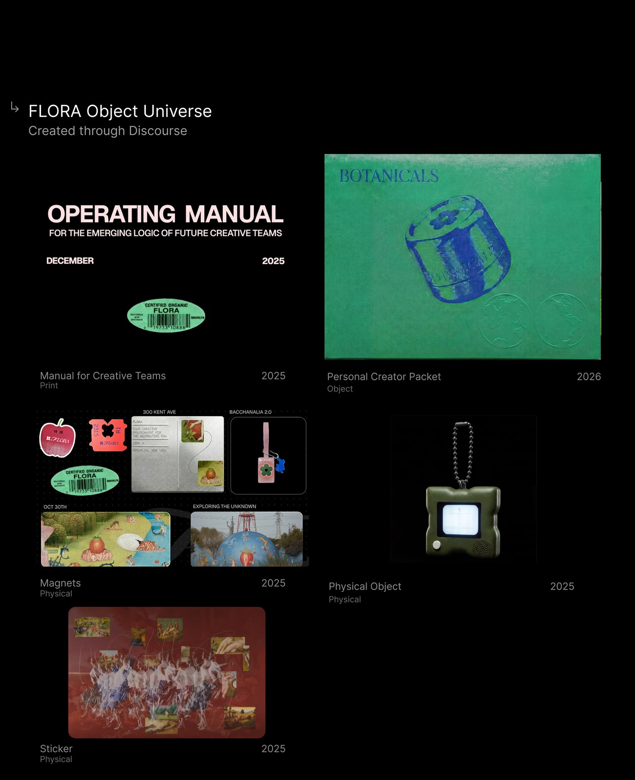 FLORA Object Universe